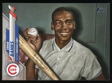Ernie Banks 2020 Topps #253 Legend Image Variation SP Short Print Cubs HOF