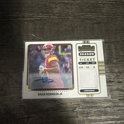 2022 Panini Contenders - Rookie Ticket Swatches Autographs Variation #RSV-BRO