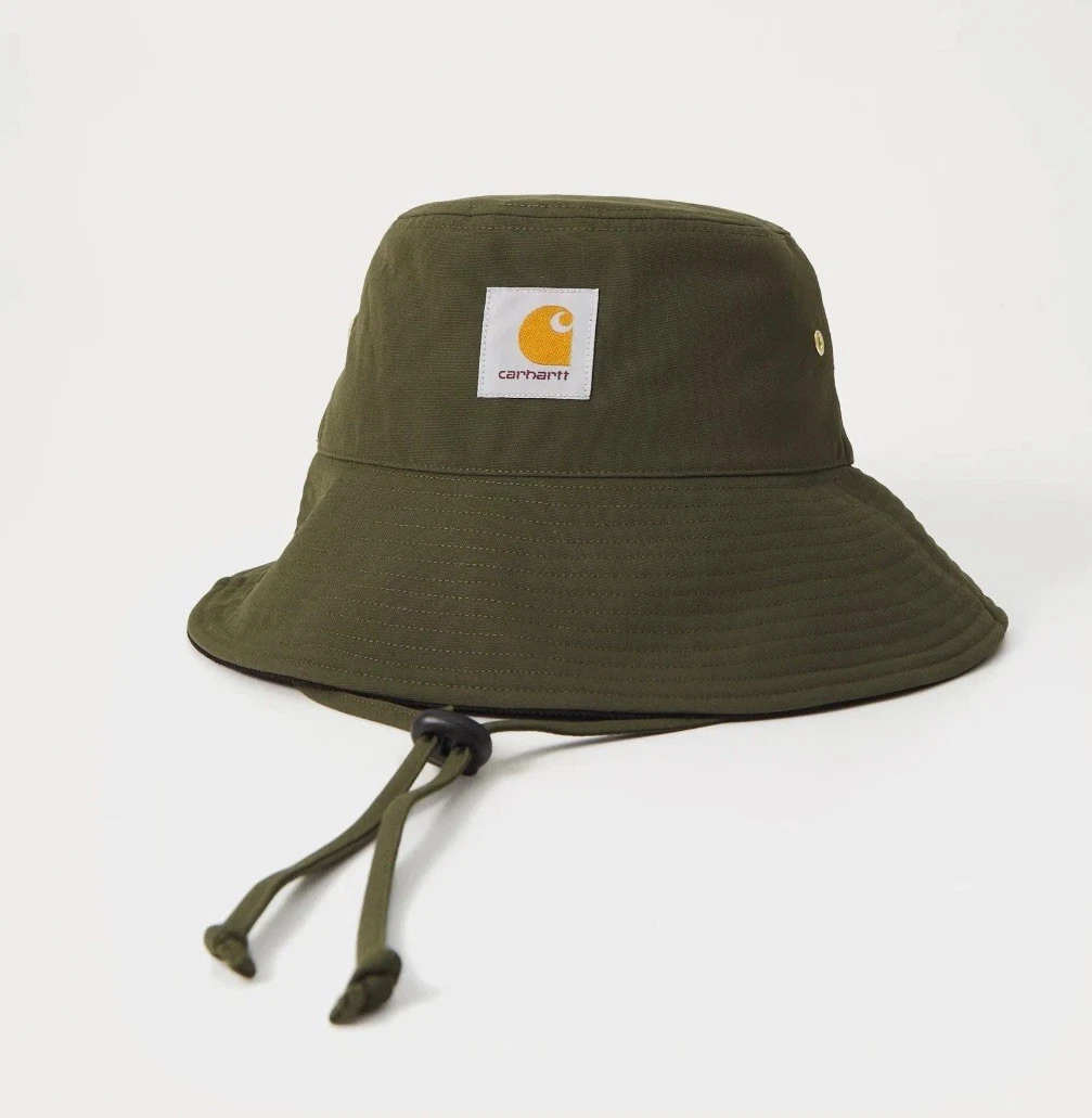 CARHARTT WIP CLARTON BUCKET HAT I033784 Office Green/Black M-L