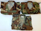 Three U.S. Military Shirts, Woodland Camouflage (L/XS, M/L & M/S) — photo 1