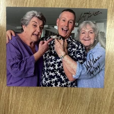 Prisoner Cell Block H  Signed 8x10 Val Lehman Maggie Kirkpatrick Craig Bennett