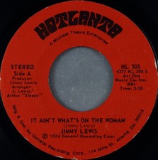 Jimmy Lewis - It Ain't What's On The Woman, 7