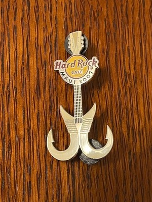 Hard Rock Cafe Maui 2007 Native Hook Guitar Pin LE 300