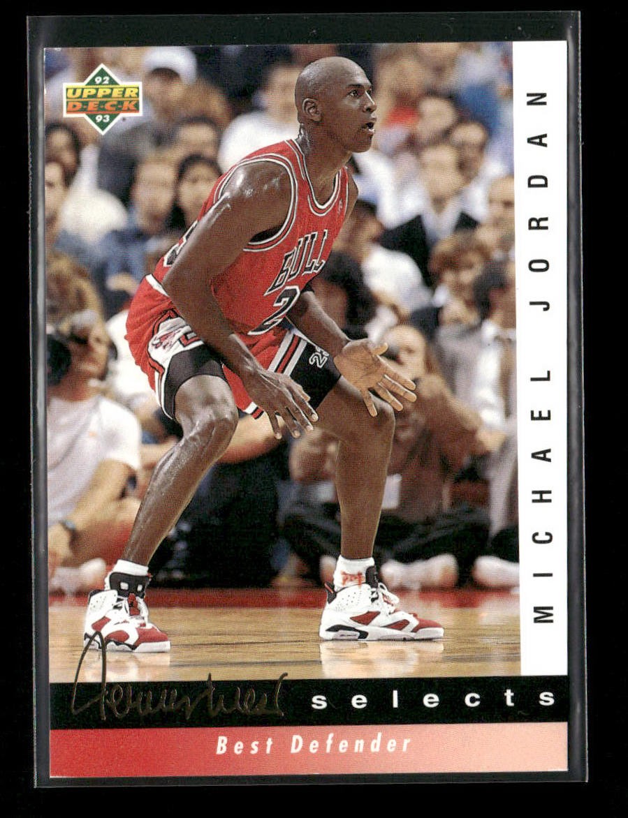 1992-93 Upper Deck #JW4 Michael Jordan Jerry West Selects