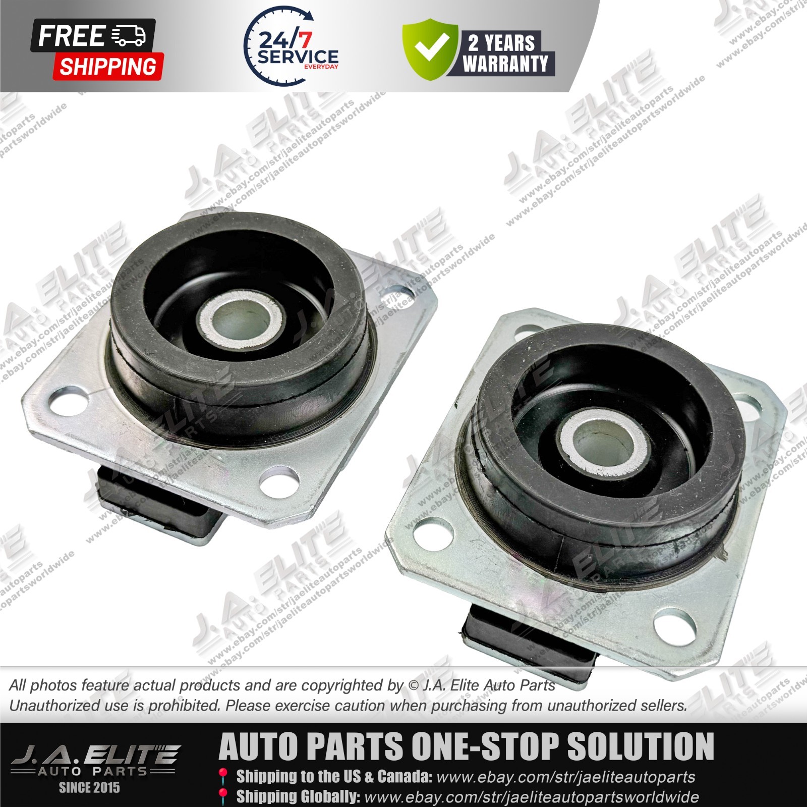 2pcs Engine Motor Mounts fit Ferrari F430, OEM: 216357
