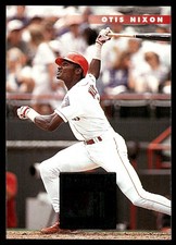Otis Nixon 1996 Donruss #402 Texas Rangers MLB READ FREE SHIPPING AutographDen