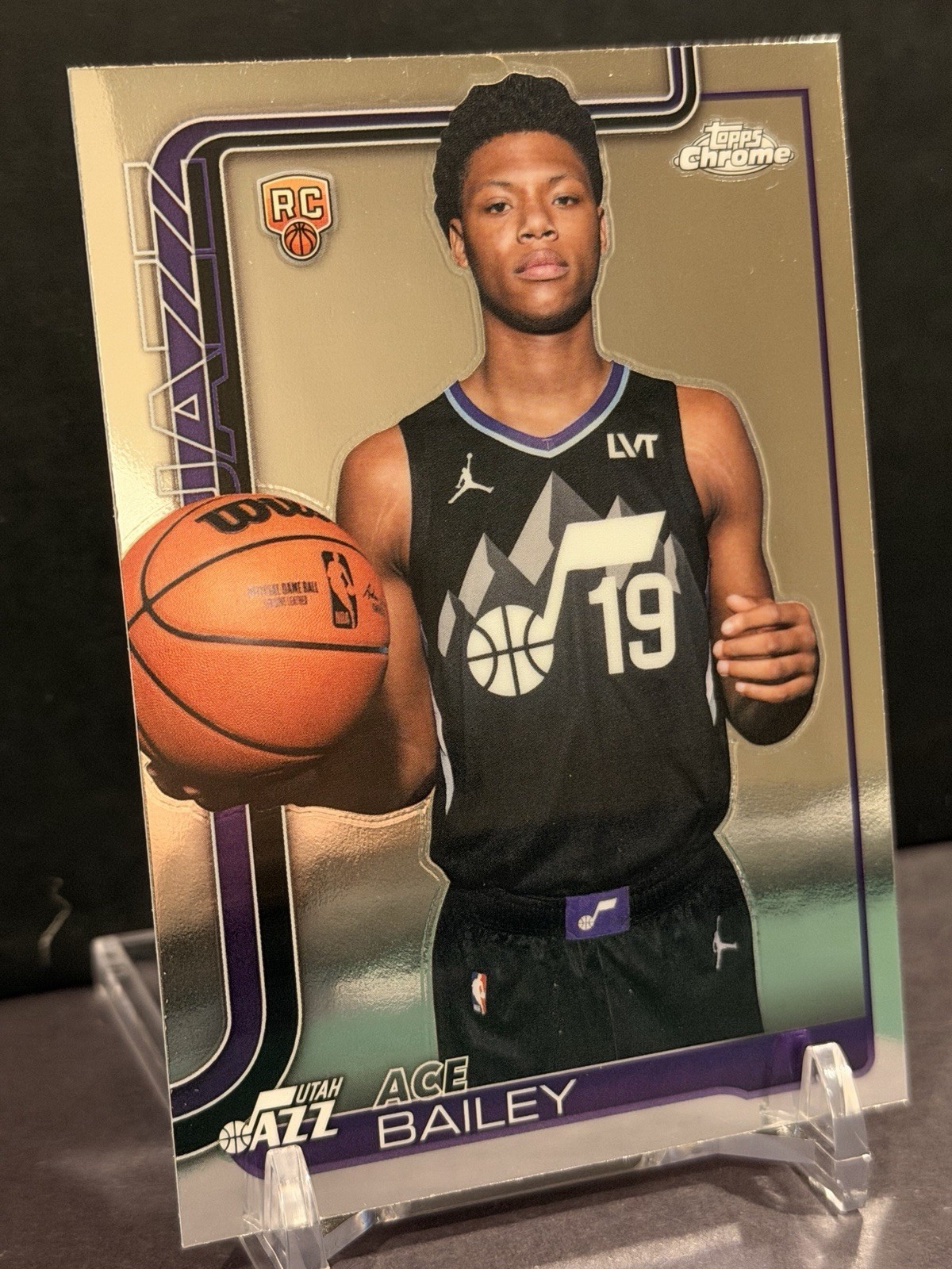 2025-26 2025-2026 Topps Chrome Ace Bailey Image Variation Rookie RC #255