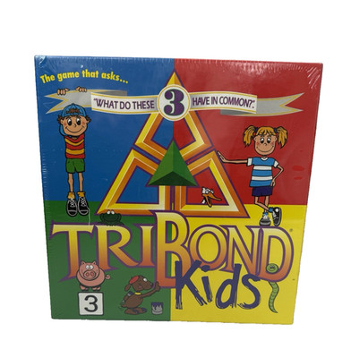 TriBond Kids Game What Do These 3 Things Have In Common? NEW & SEALED NOS