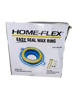 Home-Flex HFA-RWR Wax Ring Includes 3-1/2  Copper Plated Snap-off Bolts
