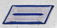 WW2 German Army Heer Medical Collar Tab Single. Flat Wire Backed. Unissued. F521