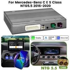 Wireless CarPlay Android Auto F&uuml;r Mercedes NTG5.5 W205 W213 W222