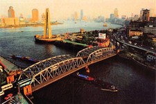 Huangpu River And Suzhou River Convergence Shanghai Museum 6x4 Postcard CP453