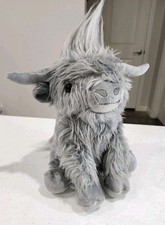 NEW Microwaveable Highland Cow Lavender Warm Hug Anxiety Weighted Plush Flaxseed