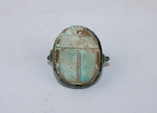 RARE ANCIENT EGYPTIAN PHARAONIC ANTIQUE ROYAL King Special Ring Scarab -EGYCOM