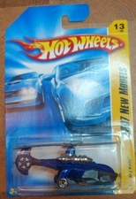 2007 Hot Wheels ~ Sky Knife ~ Blue ~ New Model