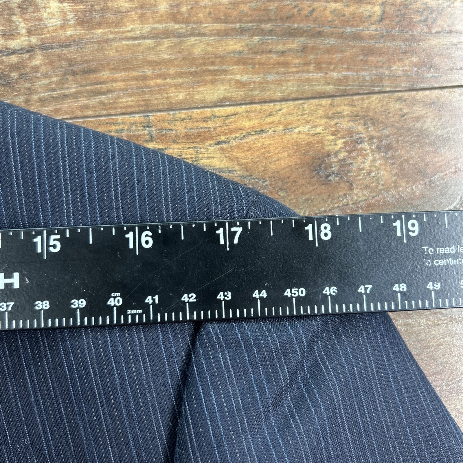 Ralph Ralph Lauren RRL Mens 40R Navy Blue Pinstripe Suit Jacket 100% Wool thumbnail 6