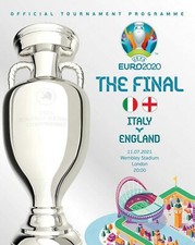 2020 EURO FINAL OFFICIAL PROGRAMME - ENGLAND V ITALY 11th July 2021 (OFFICIAL)