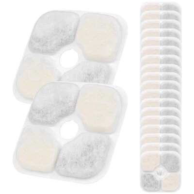 MARKENLOS 20STK Katzen Wasser Brunnen Filter, Kompatibel mit für Catit PIXI Pet 43717