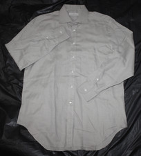 Ermenegildo Zegna Long Sleeve Button Front Dress Shirt Size 43/17