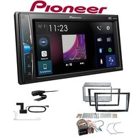 Pioneer Multimedia Autoradio Bluetooth Dab+ FüR Opel Zafira B 2005-2014 Schwarz