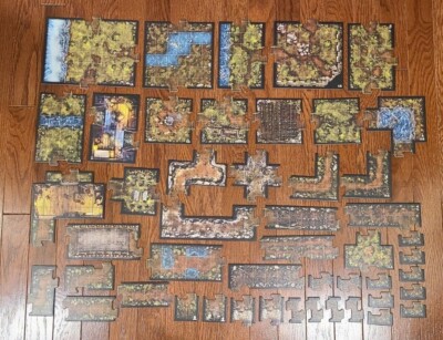 Descent Journeys in The Dark 2nd Edition Core Set Replacement Map Tiles - D&D