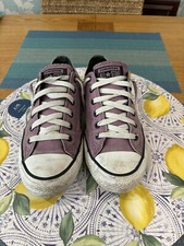 Converse Lilac All Star Size UK 5 Sneakers