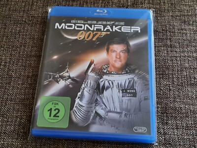 JAMES BOND 007 MOONRAKER 1979 deutsche Blu-Ray Roger Moore OOP RARE