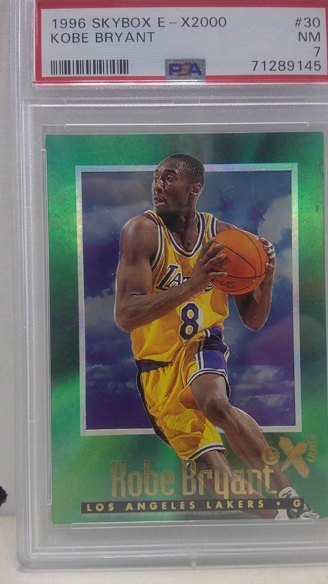 1996 SKYBOX E-X2000 KOBE BRYANT ROOKIE RC #30 PSA 7 (71289145) | eBay