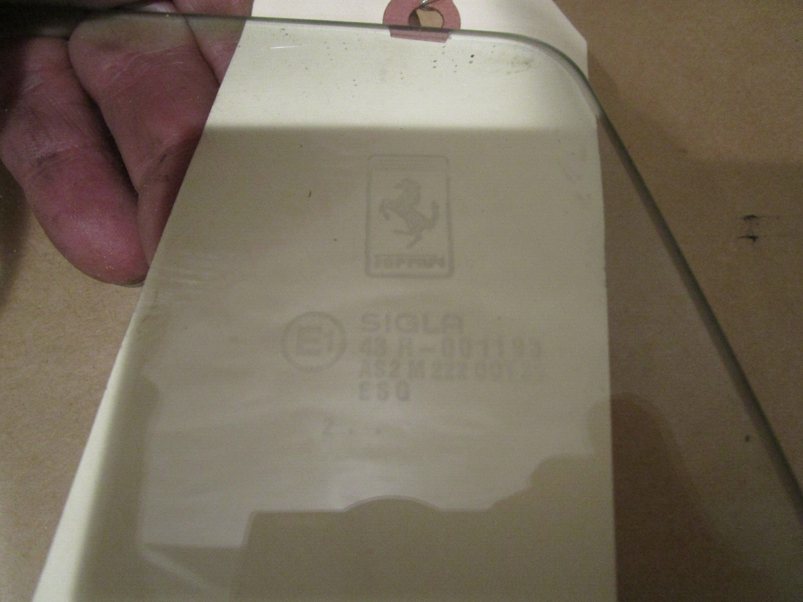 Ferrari 348, 355- LH Door Glass Valid For Spider  - P/N 64251000