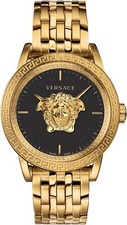 Versace VERD00819 Palazzo Empire black gold Stainless Steel Men's Watch NEW
