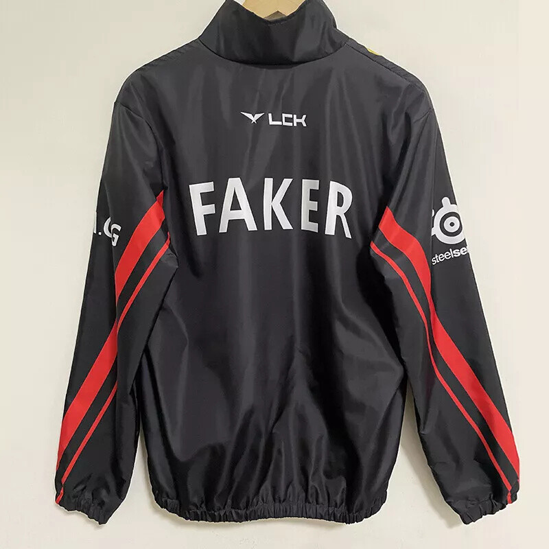 LOL 2024 Spring CompetitionLCK Uniform Jersey Team T1 Faker LOL 2024 Spring CompetitionLCK Uniform Jersey Team T1 Faker