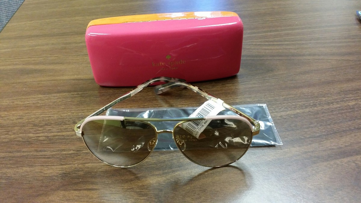 NEW ? AUTHENTIC Kate Spade Amaris Sunglasses. Kate Spade Amarissa Classic Aviator w/ Mirror Lens – Eyedictive main image 3