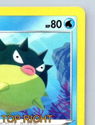 Qwilfish HP 80 Spike Sting Attack Rarity Blue Colorful Pokémon