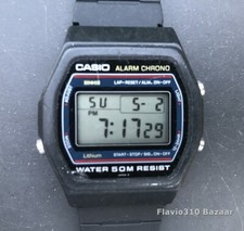 Rare 1984 VTG CASIO W-26 248 Japan WM 50M WR 36mm watch - New Band Battery
