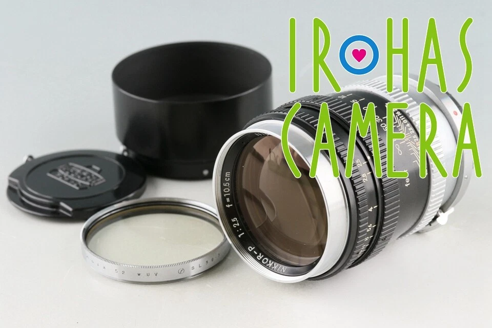 Nikon Nippon Kogaku Nikkor-P 105mm F/2.5 Lens for Nikon S #48428 F4