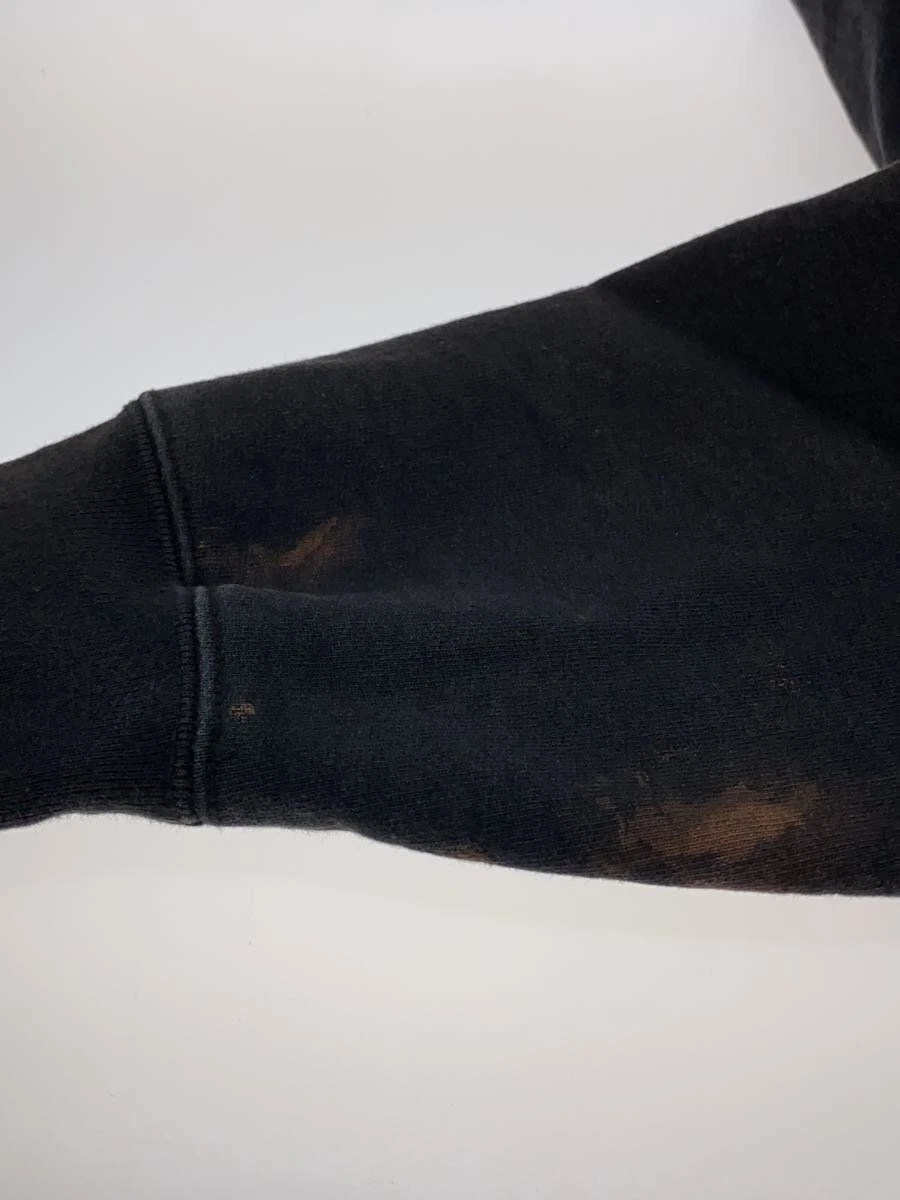 Felpa Supreme con cappuccio M cotone stampa grigia usata