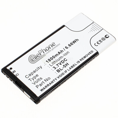 Akku Li-Ion für Nokia Lumia 630Dual SIM 635 636 638 - ersetzt BL-5H