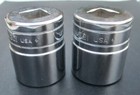 Snap-on 1/2" Drive Chrome Sockets 15/16" TW301 & 1" TW321 Vintage 1988 Very Nice — photo 4