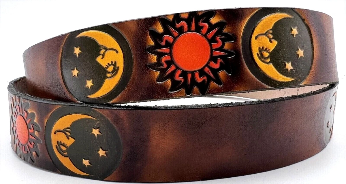 Moon Leather Belt
