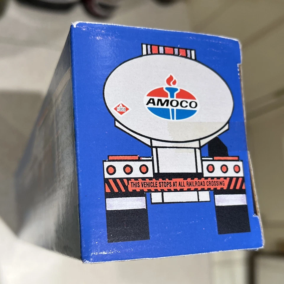 Camión cisterna de juguete Amoco edición limitada 1º de la serie 1994 nuevo en caja Foto 4 de 4