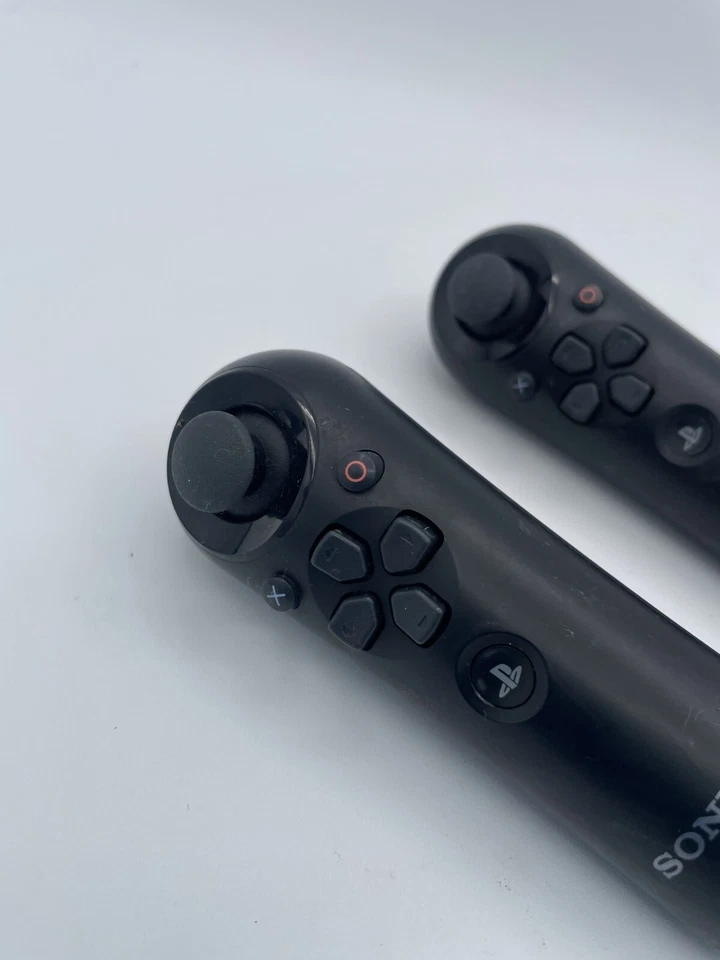Lot 2 Sony CECH-ZCS1U Move Navigation Controller USB Wireless for PlayStation 3 - Image 2 of 4