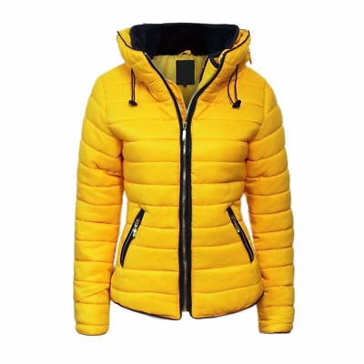 Kids Girls Jacket Fur High Neckline Quilted Puffer Bubble Padded Warm