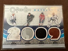 2009 O-Pee-Chee Hockey Insert Card #TVQM2 J-Euro Sundin Selanne Federov Molson