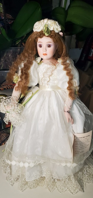 Princess Lysandra Bradley’s Collectible Dolls 13” Porcelain Doll PTD-161