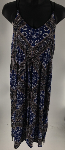 Robe Tunique Lourdes - Imprimé Animaux Bleu - Taille 5-6 - Occasion Très Bon état