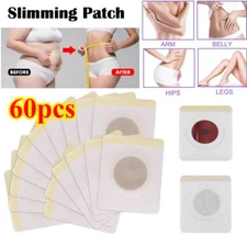 60 × Slimming Patch Weight Loss Slimming Diets Pads Detox Burn Fat Adhesive US