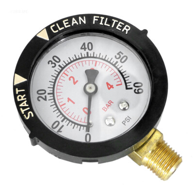 OEM Pentair Pressure Gauge Replacement for Clean & Clear Pool Filters 190058