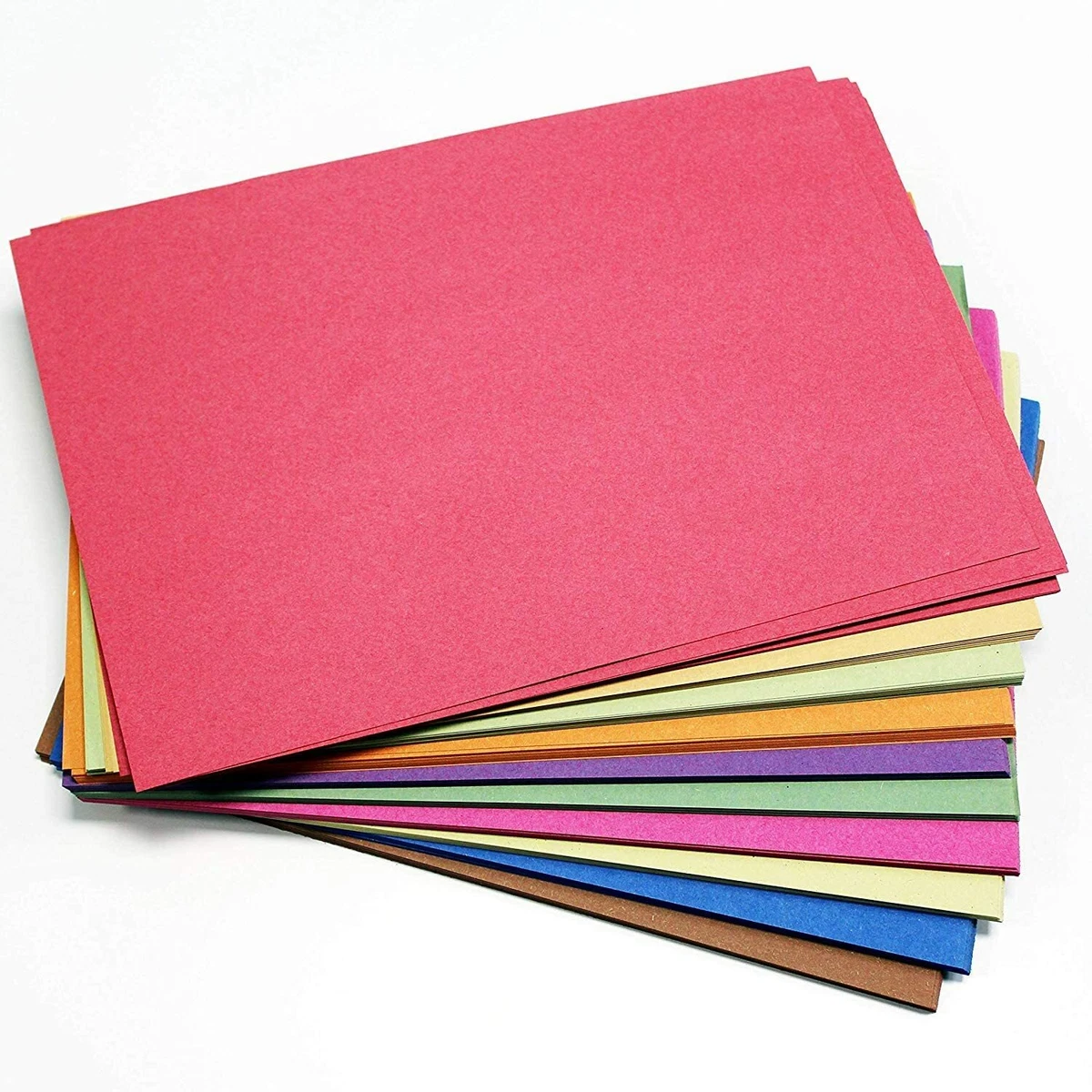 A4 Sugar Paper Recycled 70 gsm Assorted Colours for Craft Scrapbook Origami