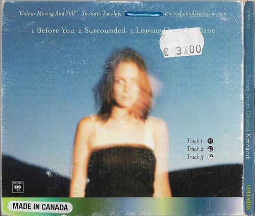CD Rock Chantal Kreviazuk Songs From Chantal Kreviazuk CD, Promo 1999 Vocal, Pop - Foto 2 di 4