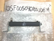 Lot of 3) MRC 46 ohm Power Resistor Rib Wound - Fixed 46ohm w/ Bracket 1/4" Lugs